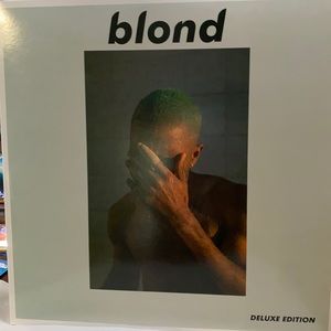 frank ocean record deluxe edition with 2 records